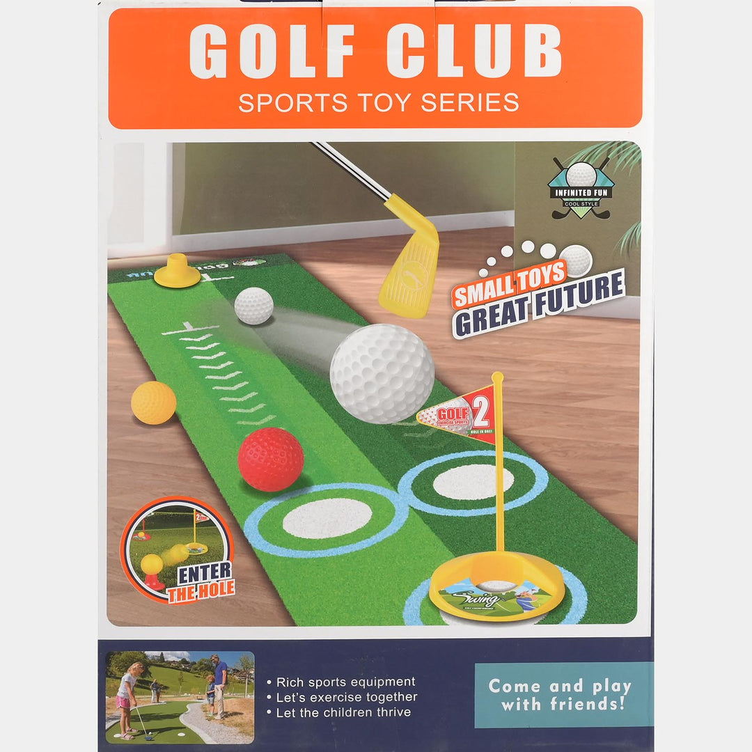Golf Play Set Indoor-Outdoor For Kids