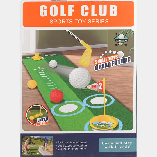 Golf Play Set Indoor-Outdoor For Kids