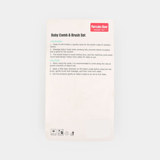 Baby Comb & Brush Set