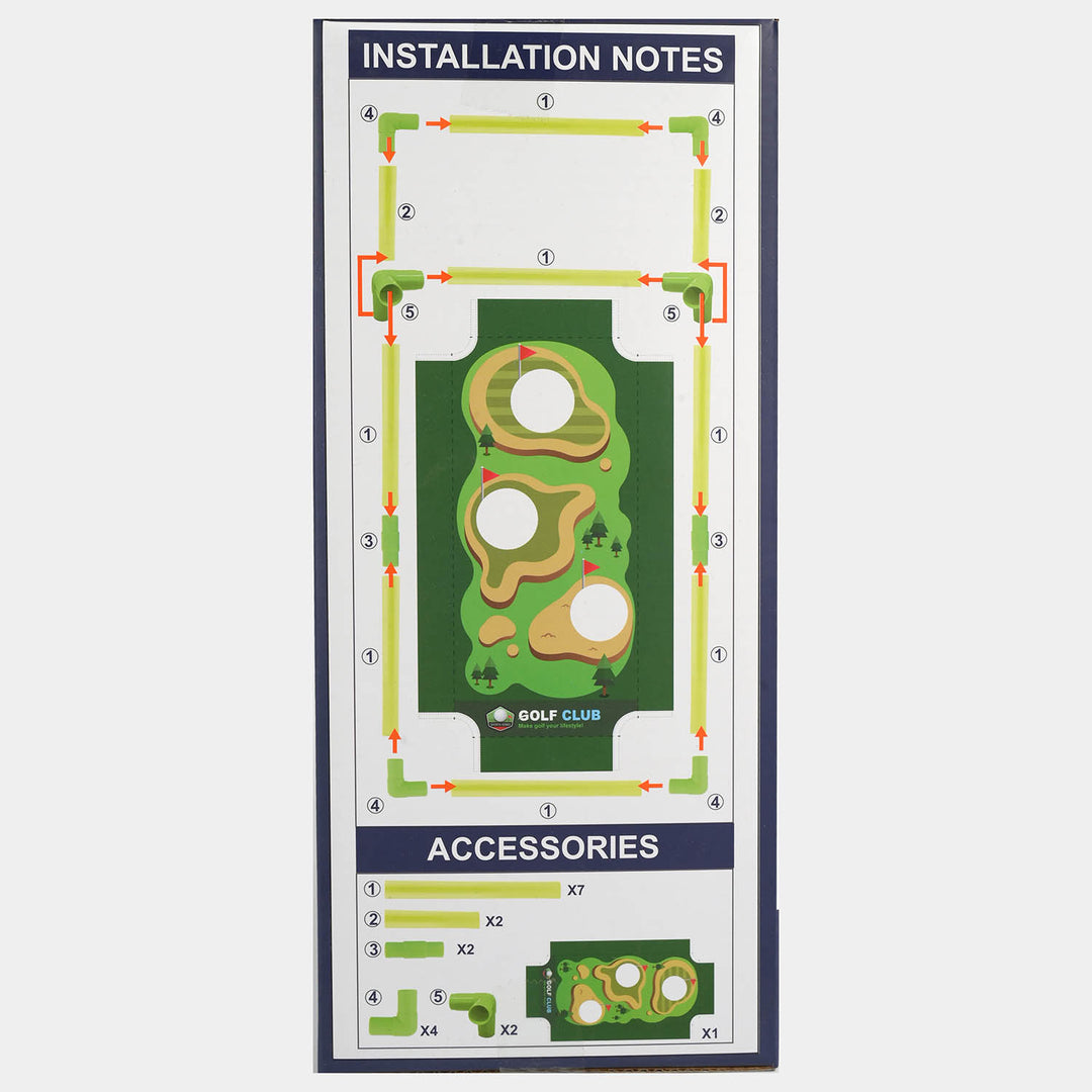Golf Play Set Indoor-Outdoor For Kids
