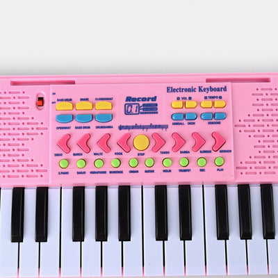 37 Key Piano With Microphone For Kids