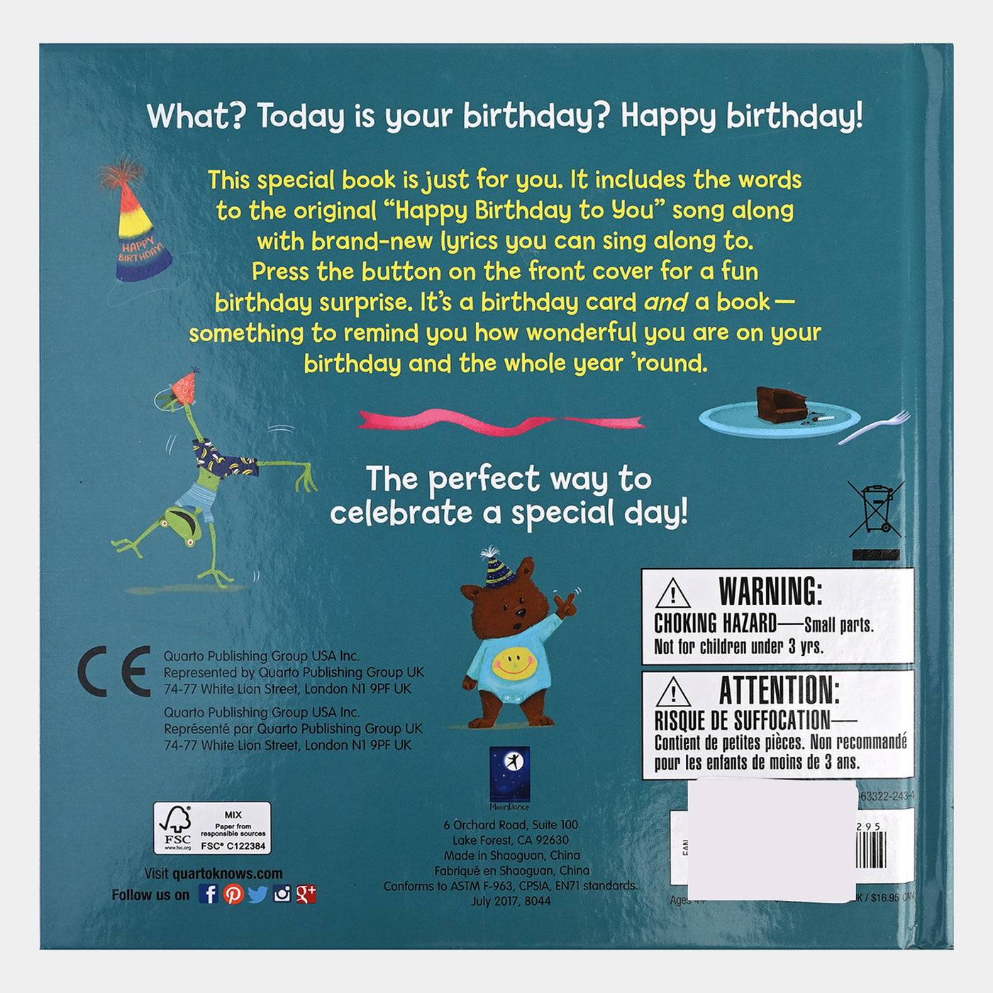 Happy Birthday To You Story & Sound Book