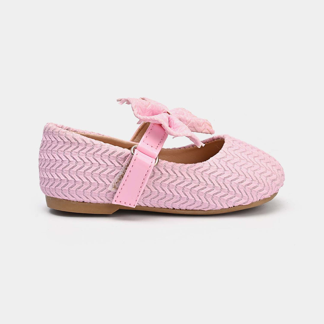 Girls Pumps 11-64-Pink