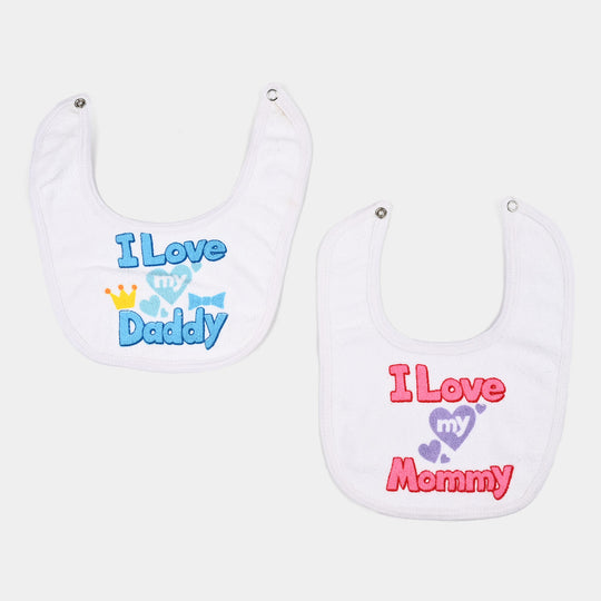 Baby Bibs Pack of 2PCs | 6M+