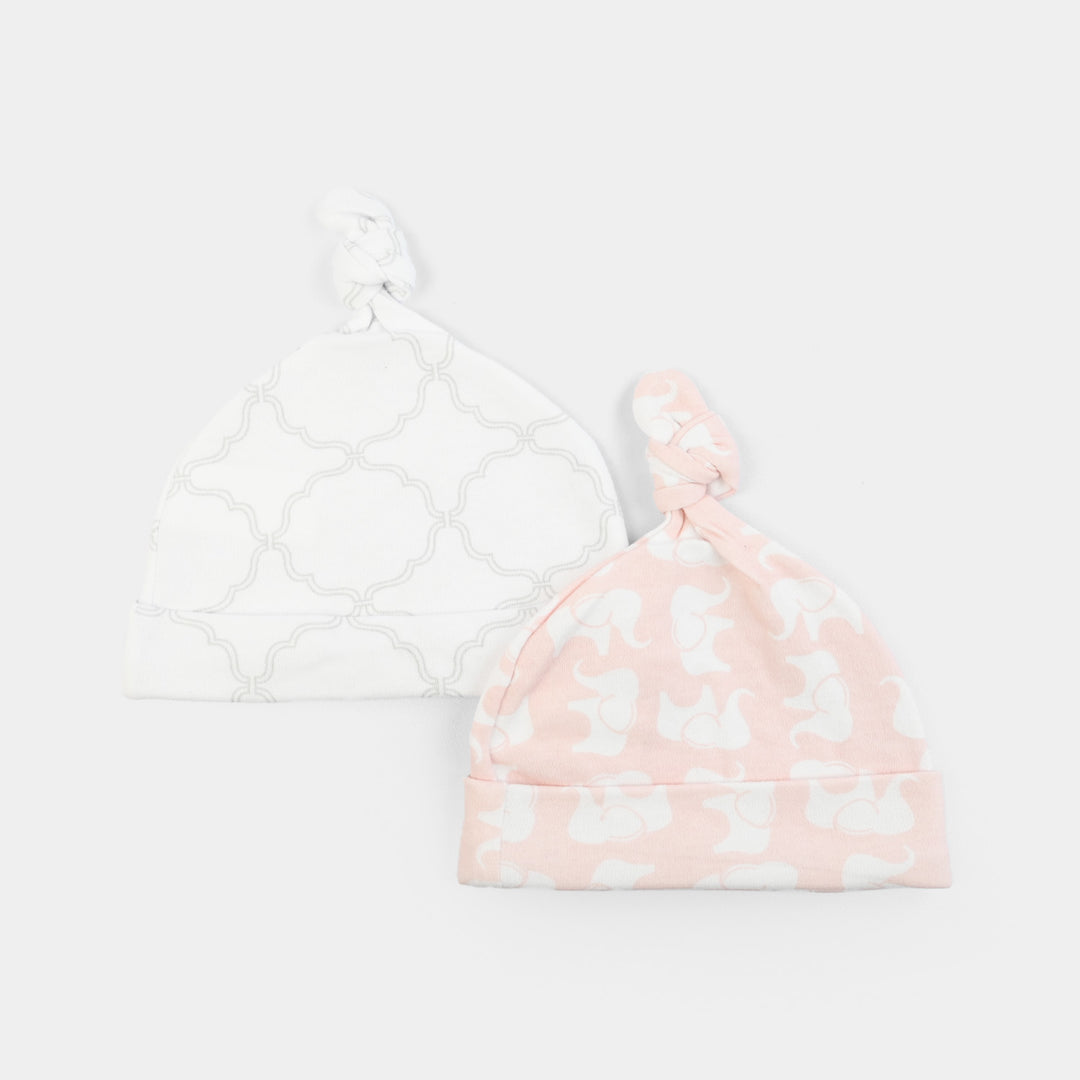Pack OF 2 Baby Cap/Hat Set