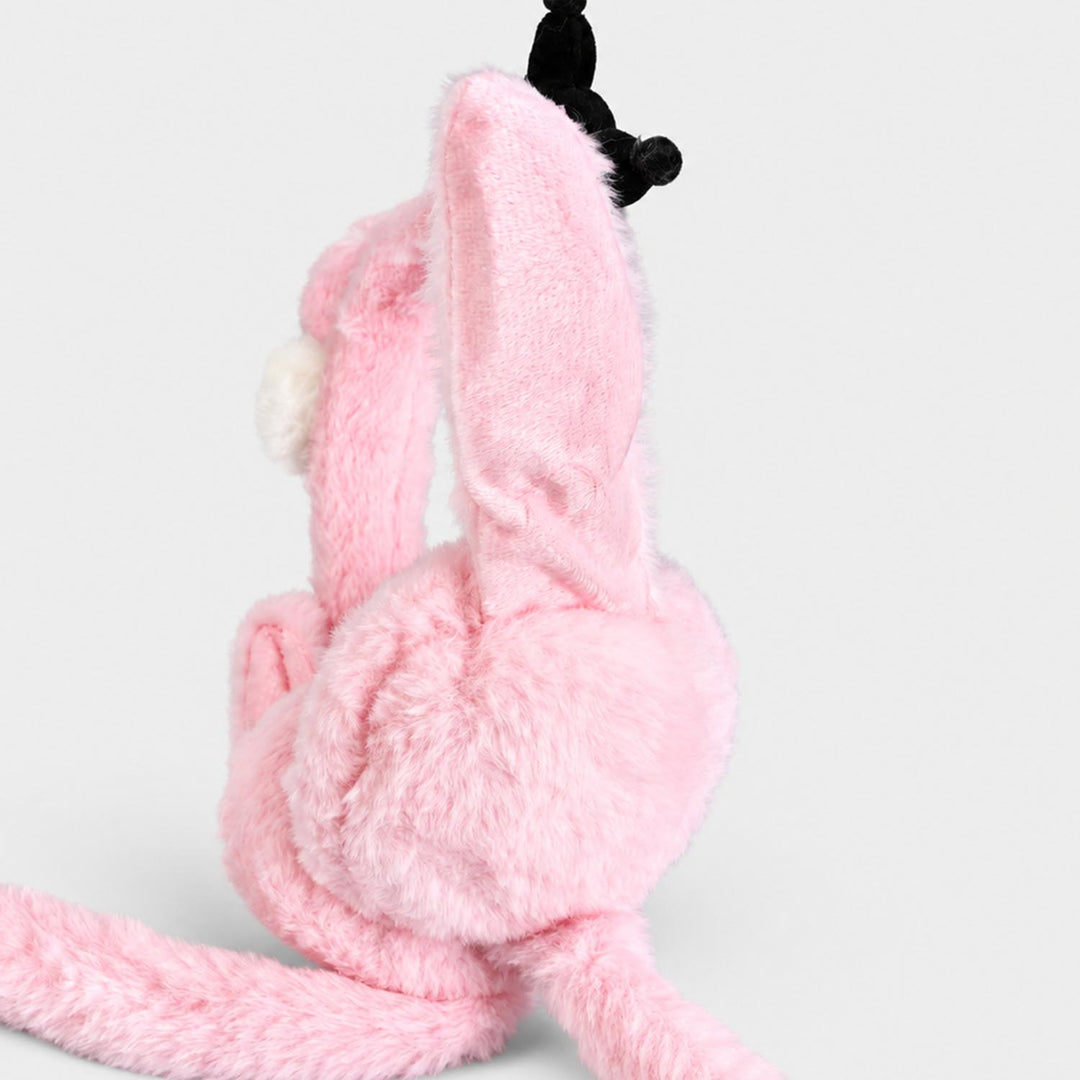 Interactive Moving Ear Plush Winter Earmuffs