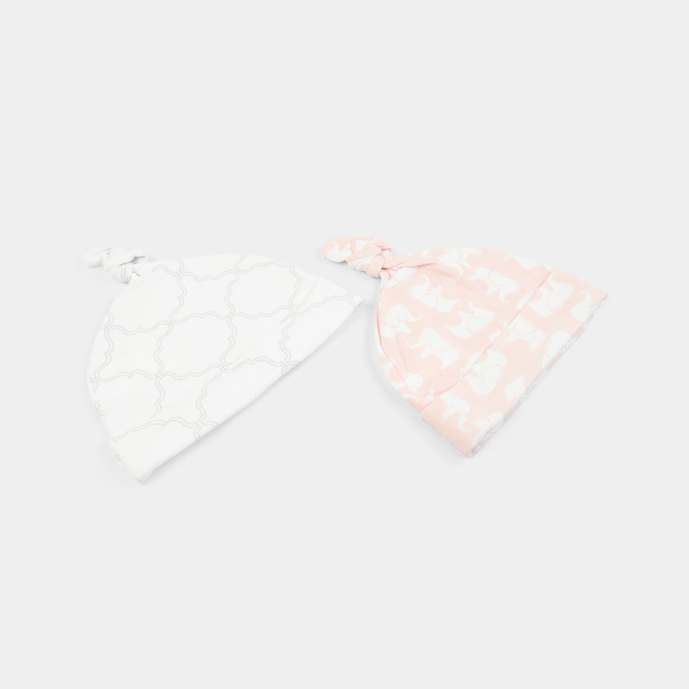 Pack OF 2 Baby Cap/Hat Set