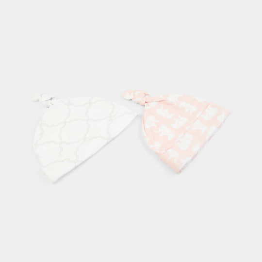 Pack OF 2 Baby Cap/Hat Set