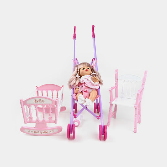 Whimsical Trolley Doll, Fun & Imaginative Play