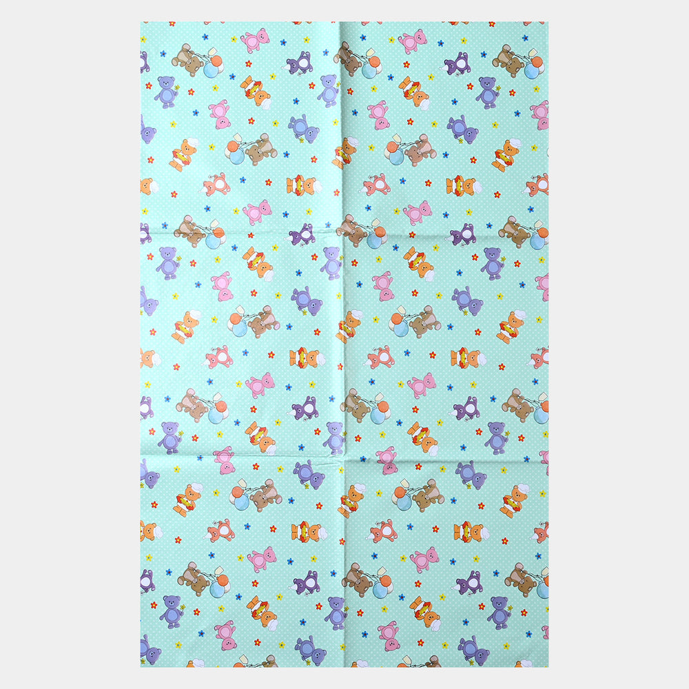 BABY CHANGING SHEET-GREEN