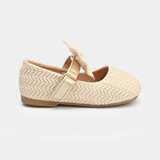 Girls Pumps 11-64-BEIGE