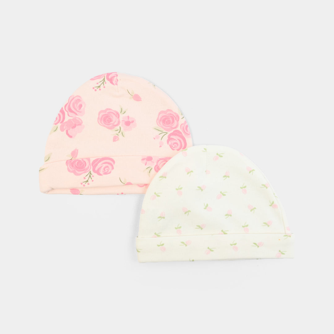 Pack OF 2 Baby Cap/Hat Set
