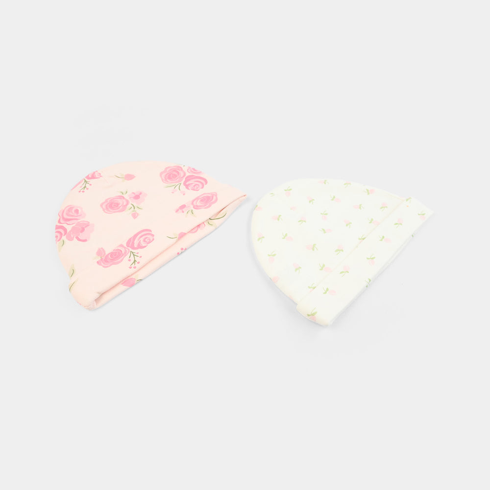 Pack OF 2 Baby Cap/Hat Set