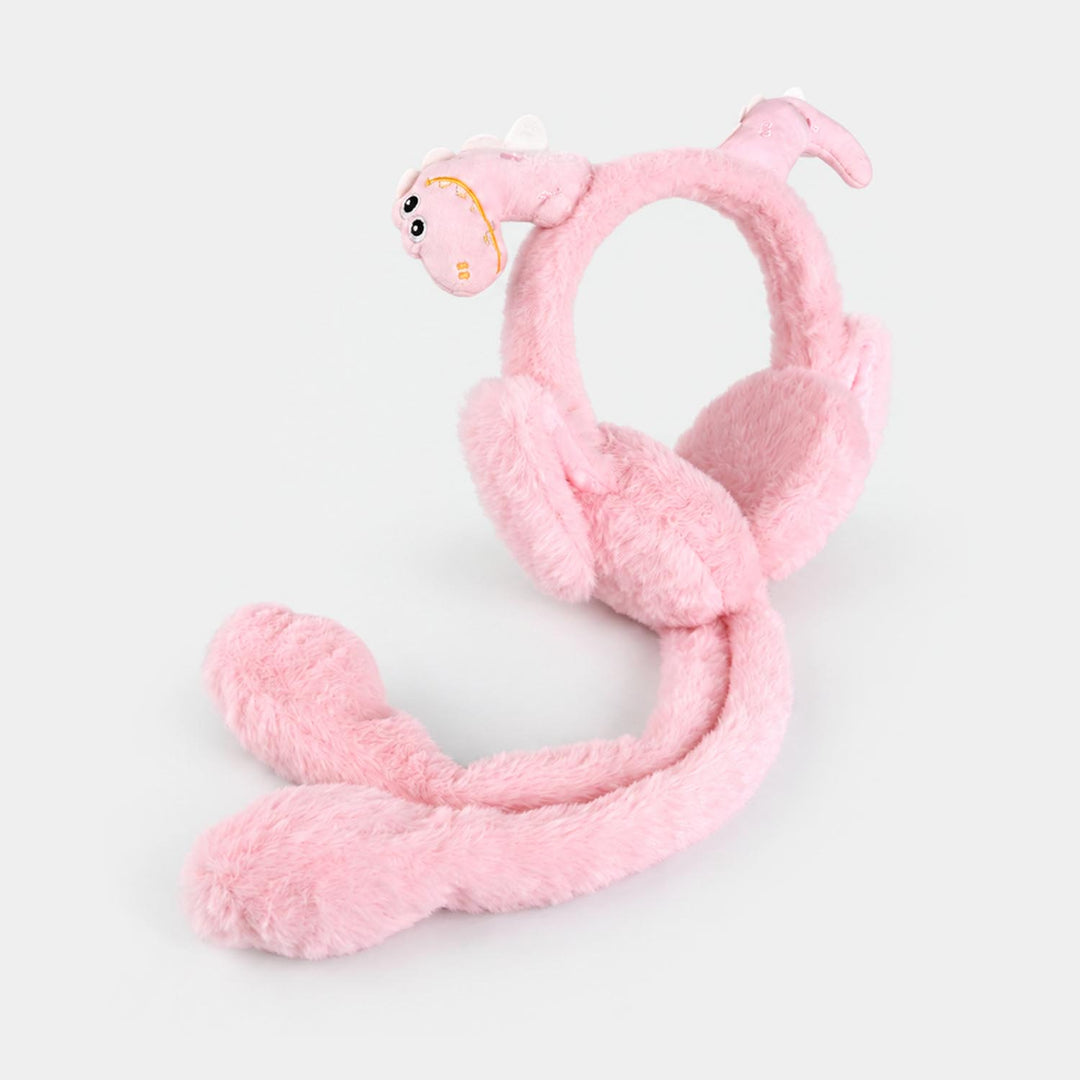 Interactive Moving Ear Plush Winter Earmuffs