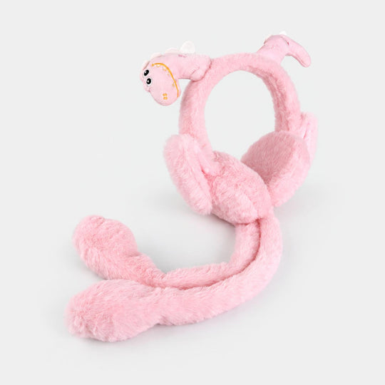 Interactive Moving Ear Plush Winter Earmuffs