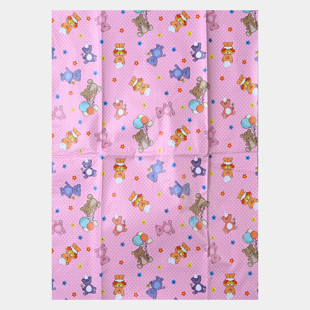 BABY CHANGING SHEET-PINK