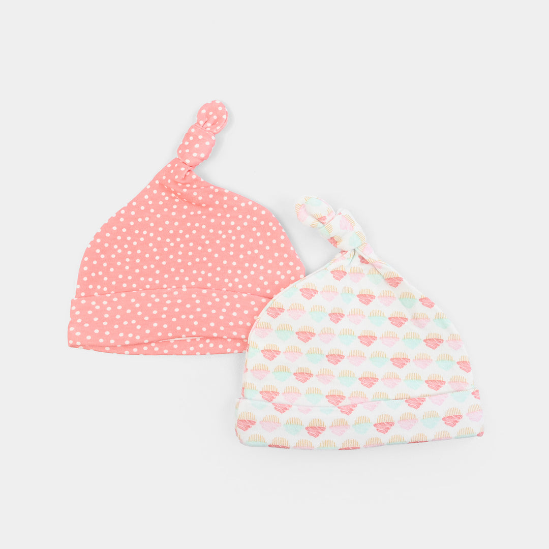 Pack OF 2 Baby Cap/Hat Set