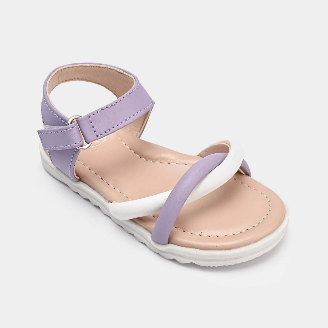 Girls Sandal 1286-Purple/White