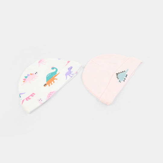 Pack OF 2 Baby Cap/Hat Set