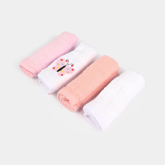 Embroidered Baby Face Towels – Soft Cotton Washcloths