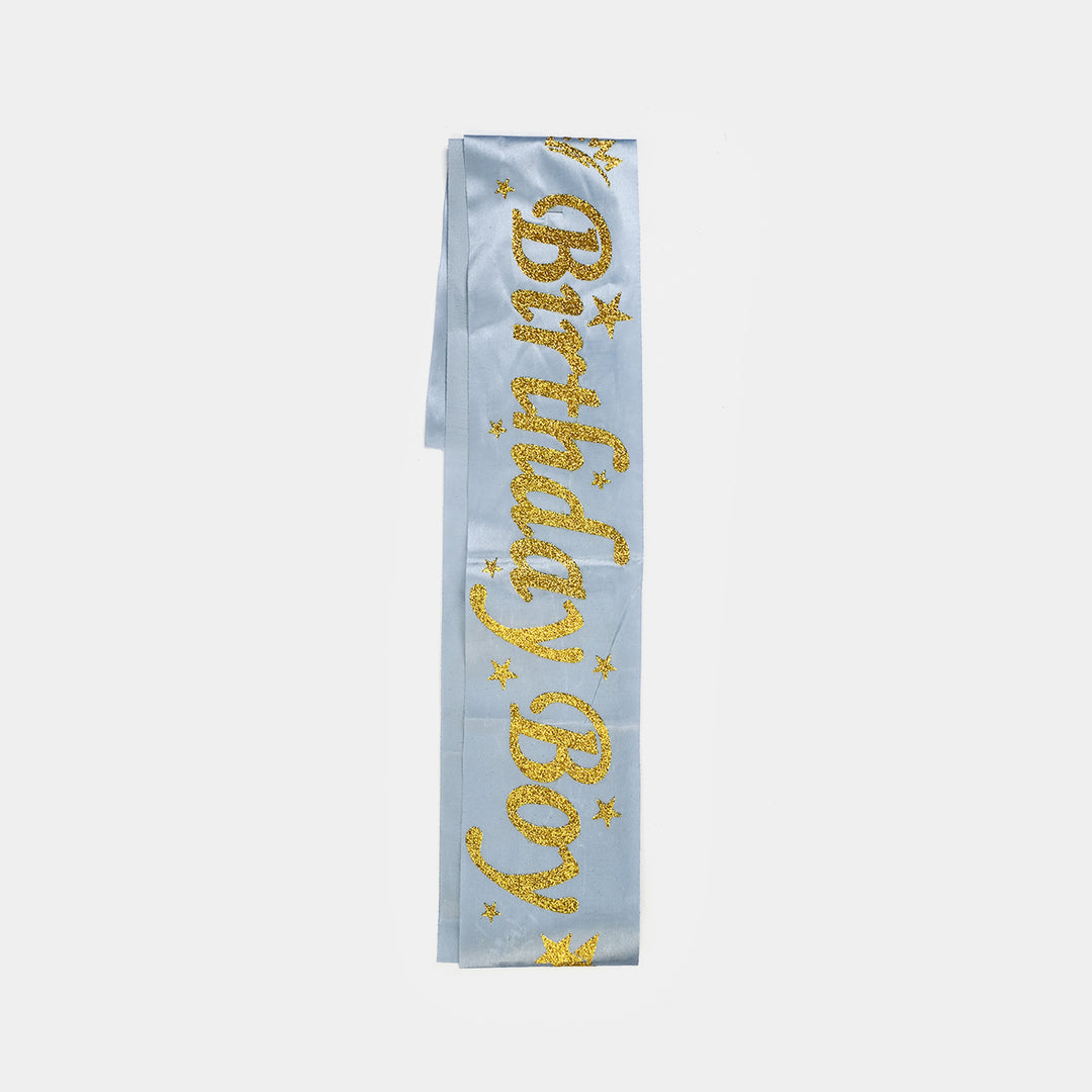 Birthday Boy Celebration Sash