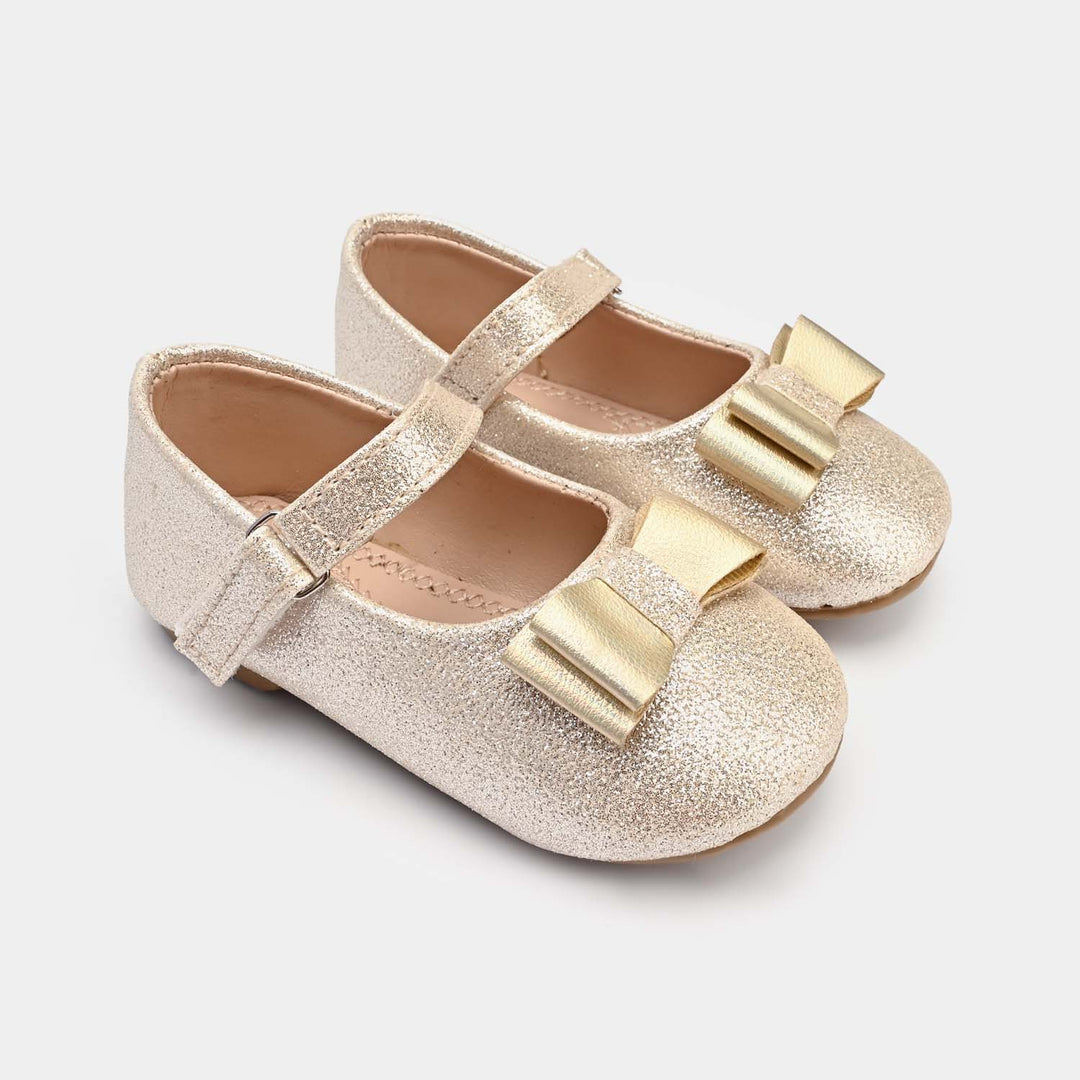 Girls Pumps 1320-Golden