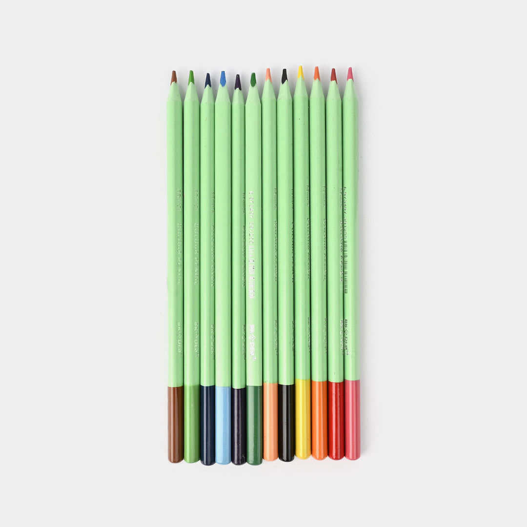 Braden Colored Pencils | Vivid & Break-Resistant | 12PCs