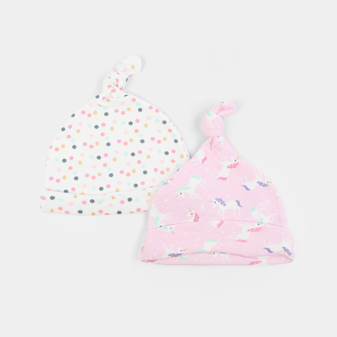 Pack OF 2 Baby Cap/Hat Set