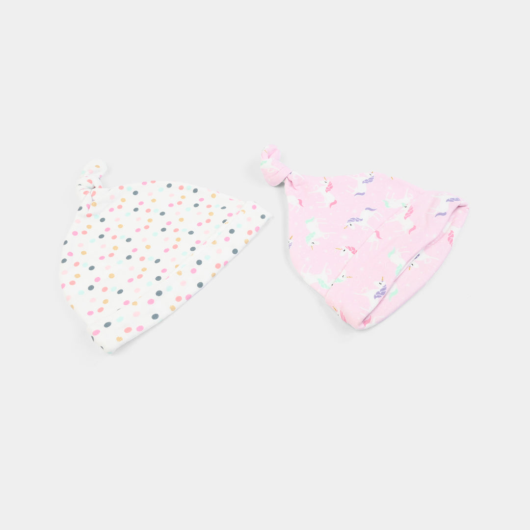 Pack OF 2 Baby Cap/Hat Set