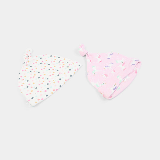 Pack OF 2 Baby Cap/Hat Set