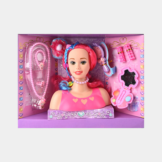 Half Body Makeup Hairstyle Doll