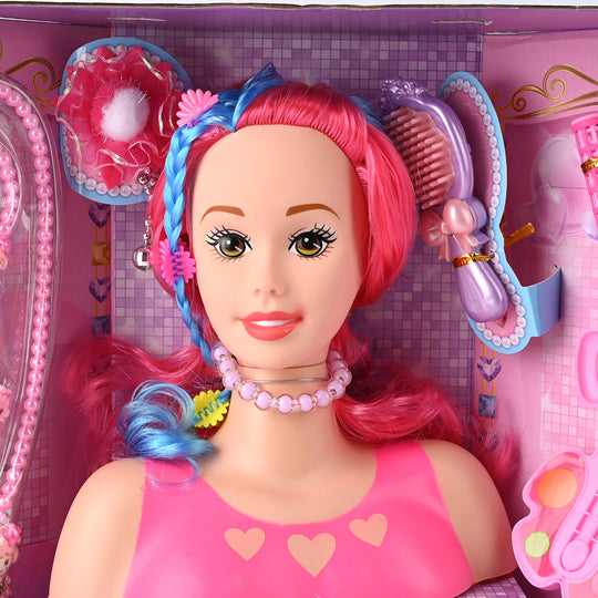 Half Body Makeup Hairstyle Doll