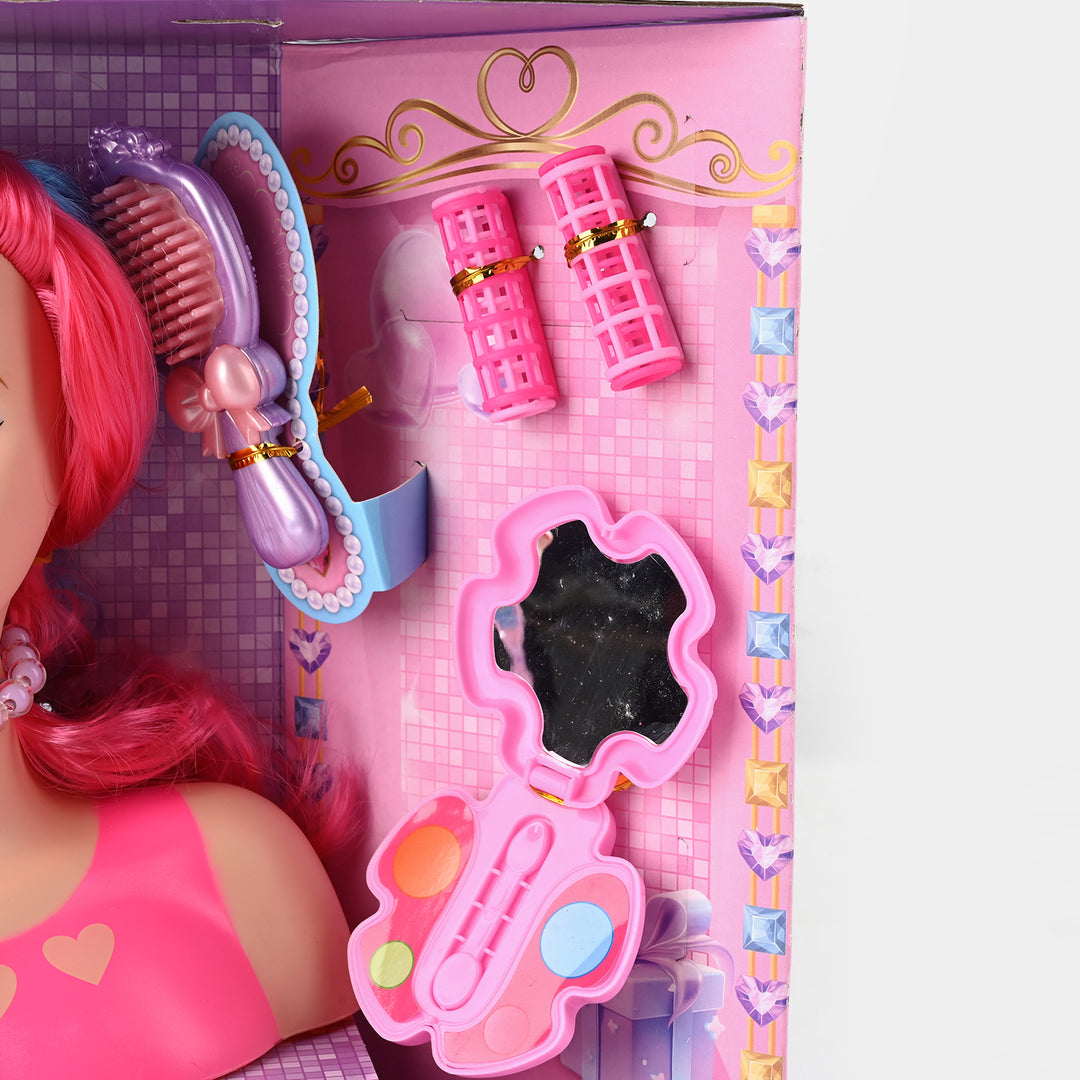 Half Body Makeup Hairstyle Doll