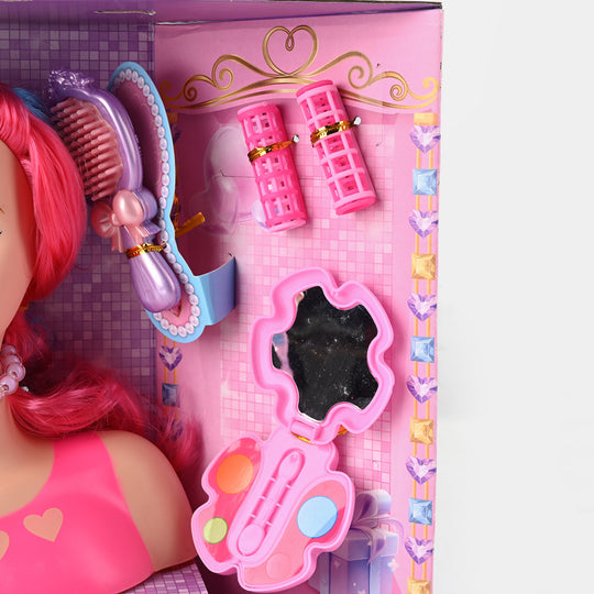 Half Body Makeup Hairstyle Doll