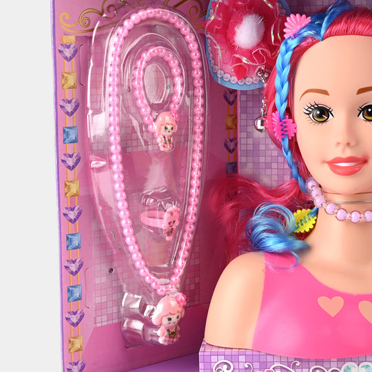 Half Body Makeup Hairstyle Doll