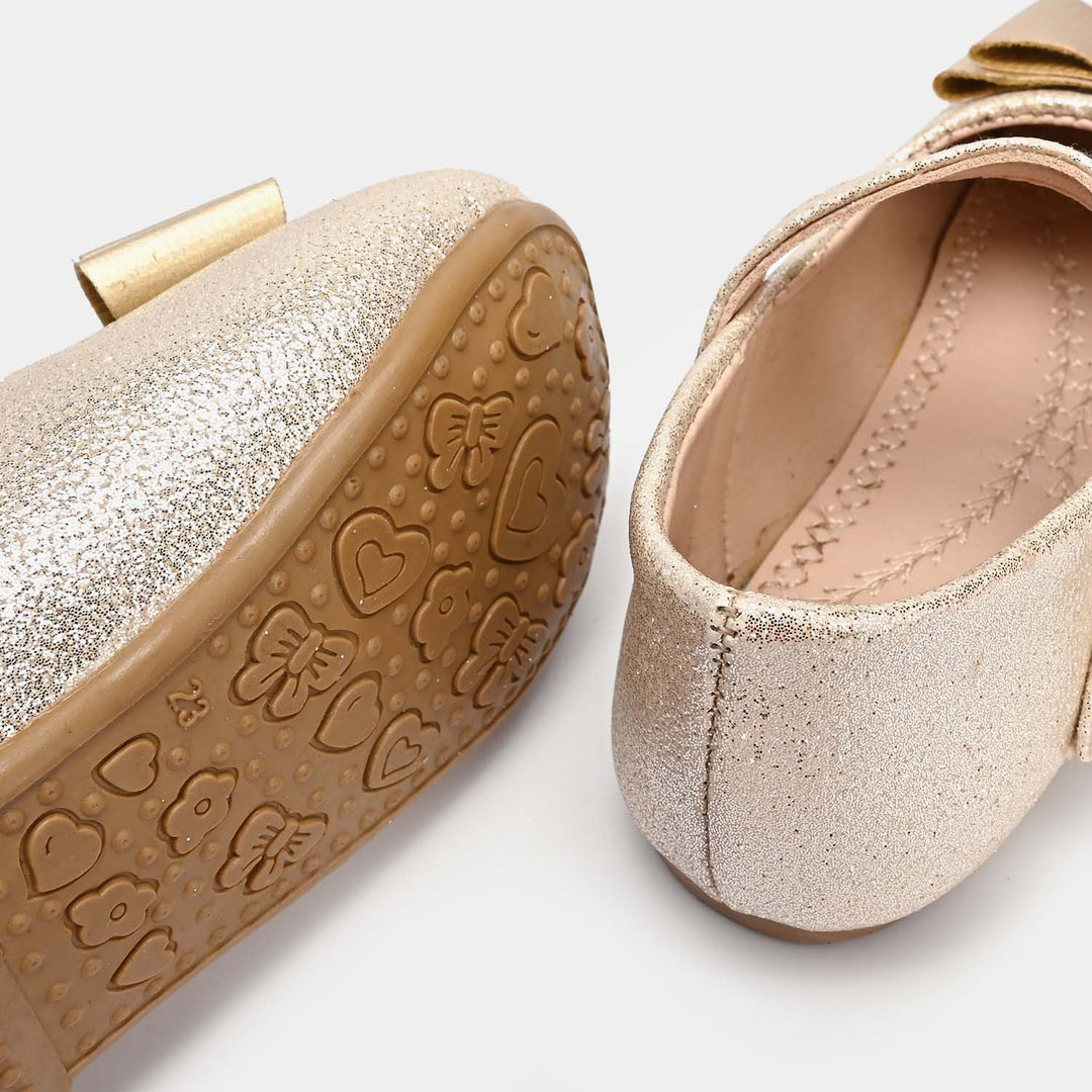 Girls Pumps 1320-Golden