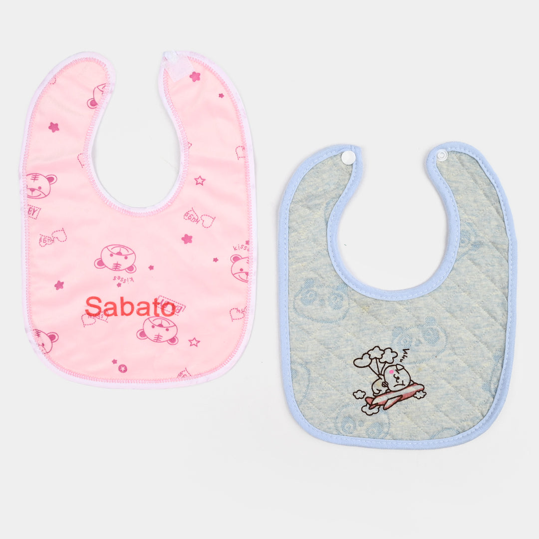 Baby Bibs Pack of 2PCs | 6M+