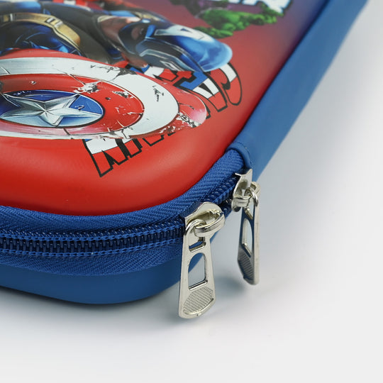Stationery Pencil Pouch with Built-in Calculator