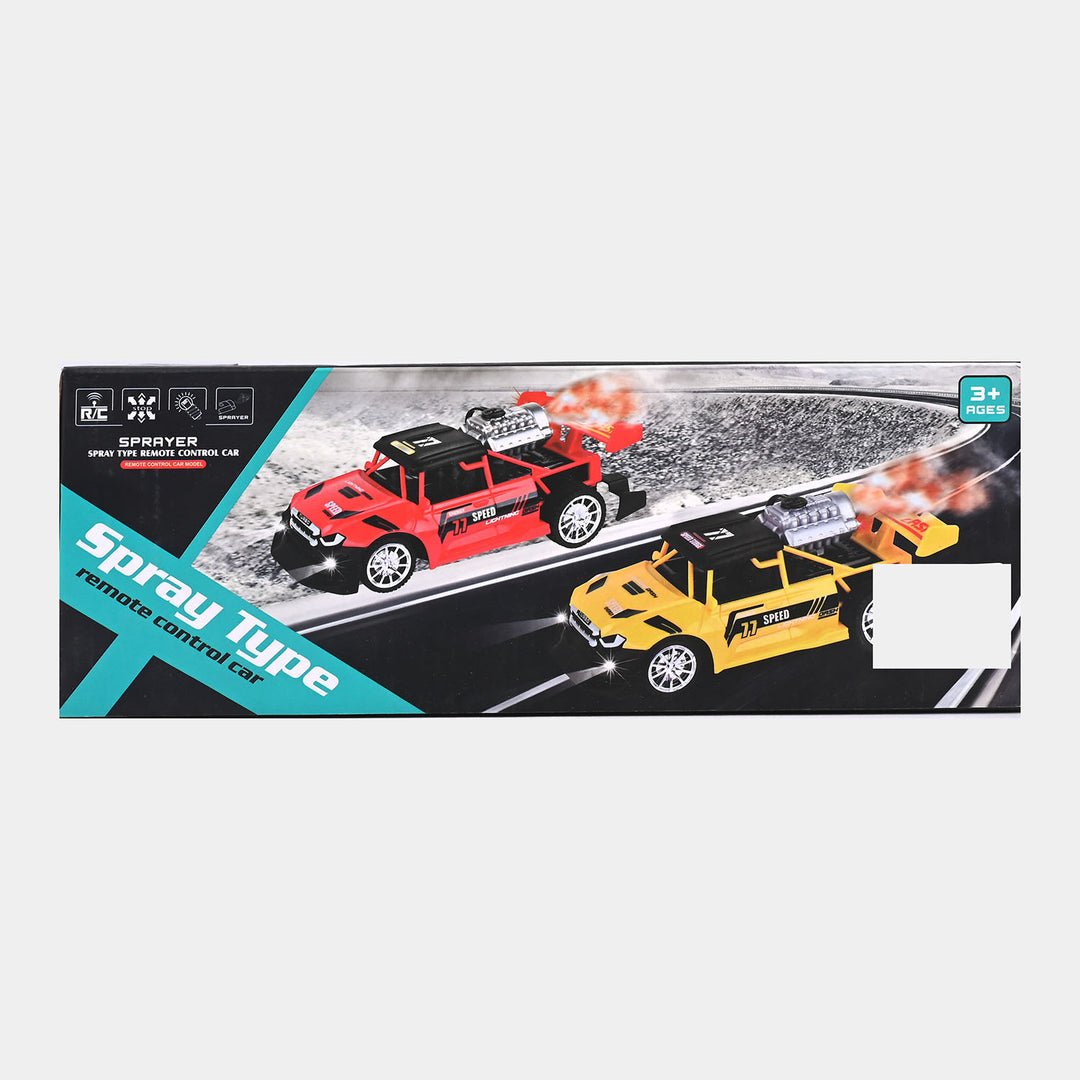 Remote Control Smoke Car For Kids