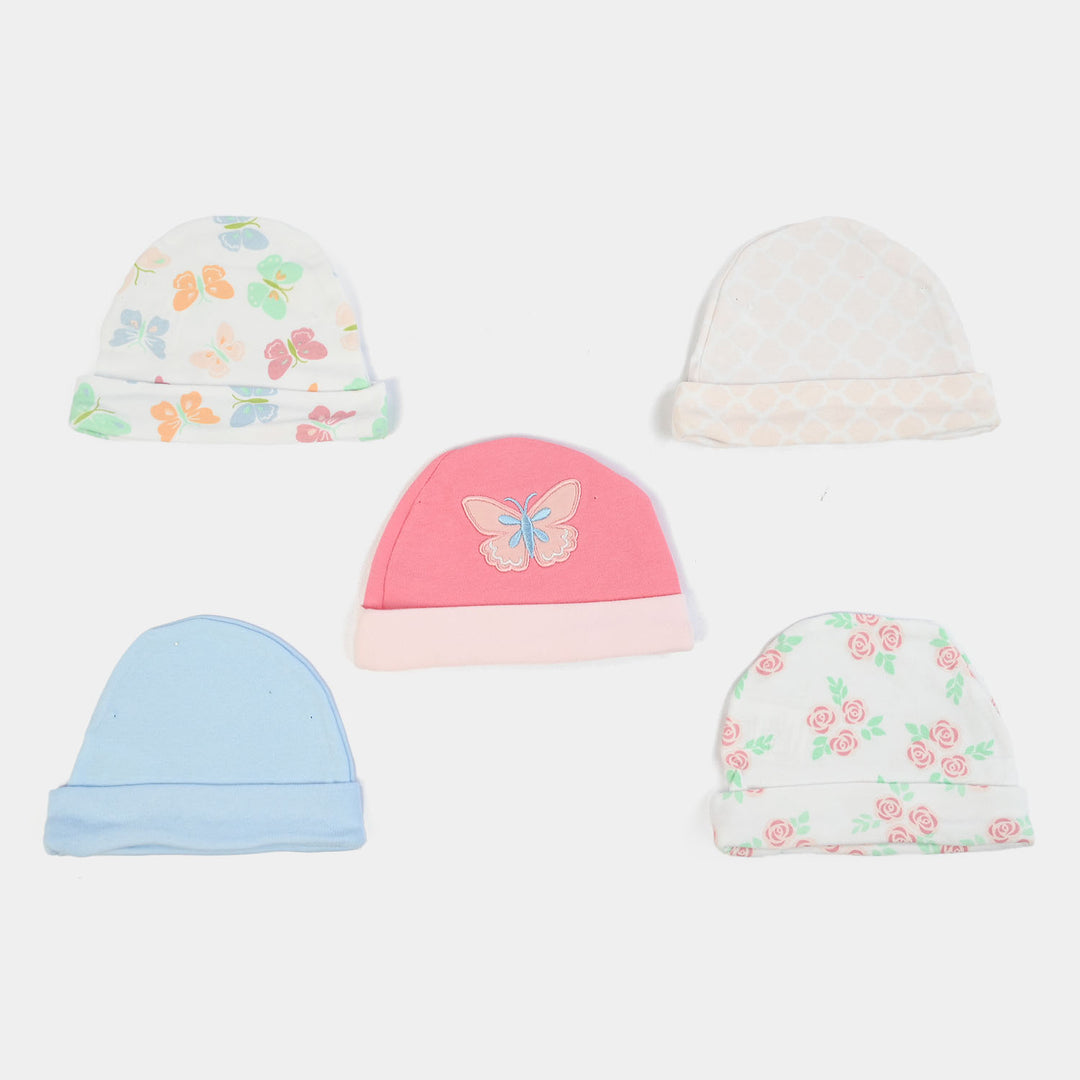 Pack OF 5 Baby Cap/Hat Set