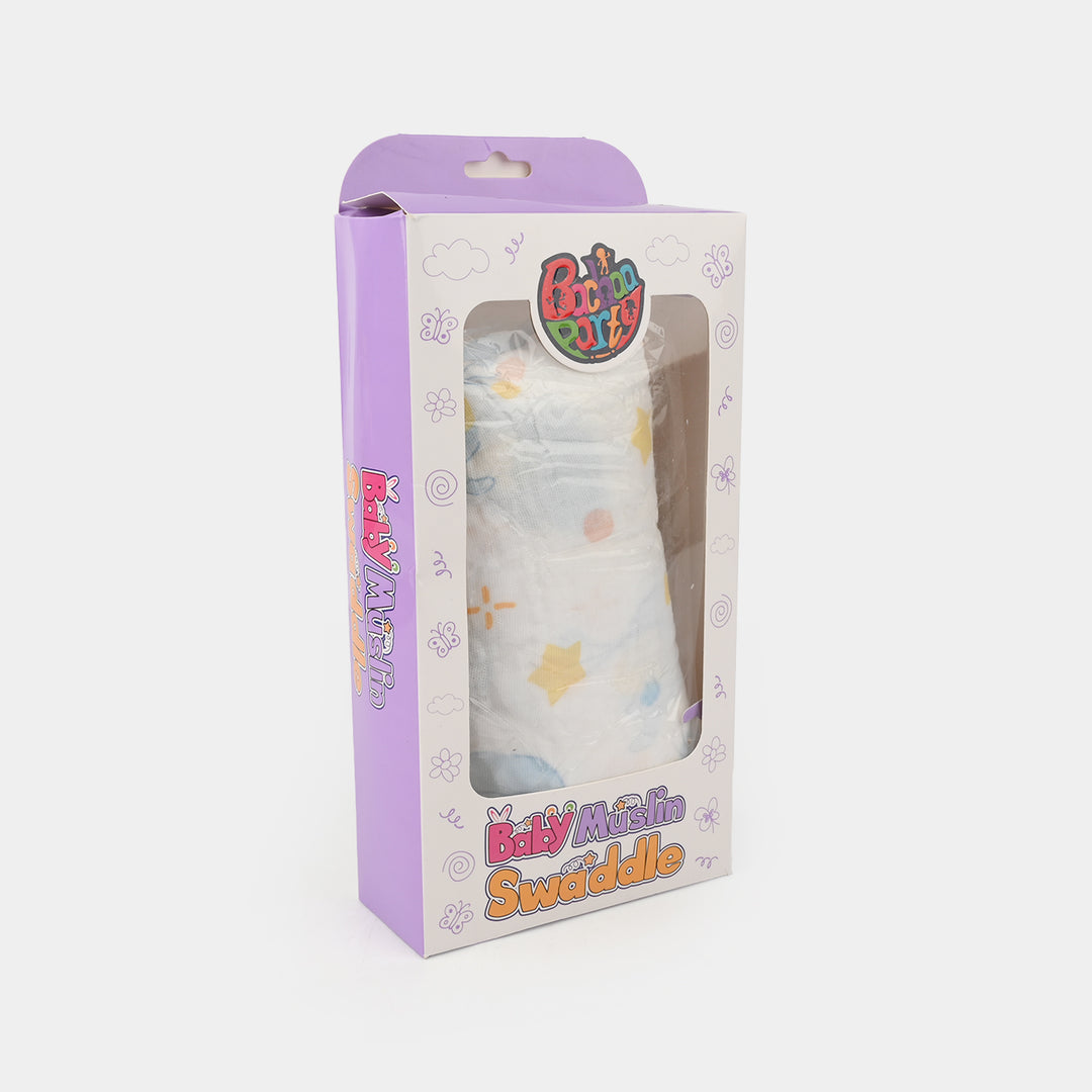Muslin Baby Swaddle | 120x120cm