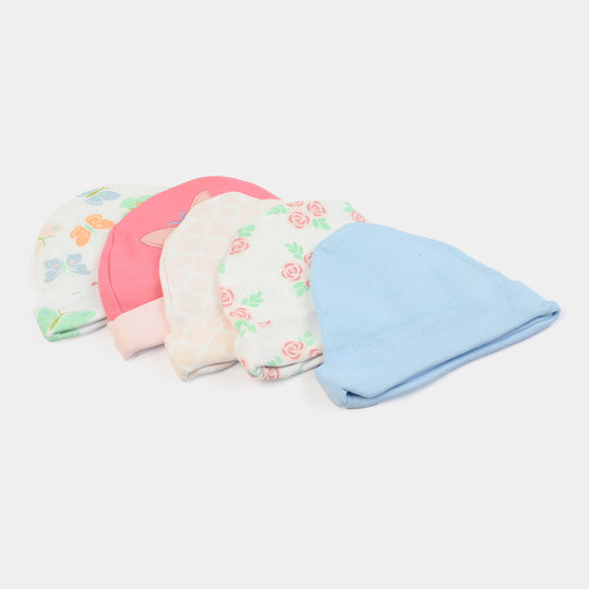 Pack OF 5 Baby Cap/Hat Set