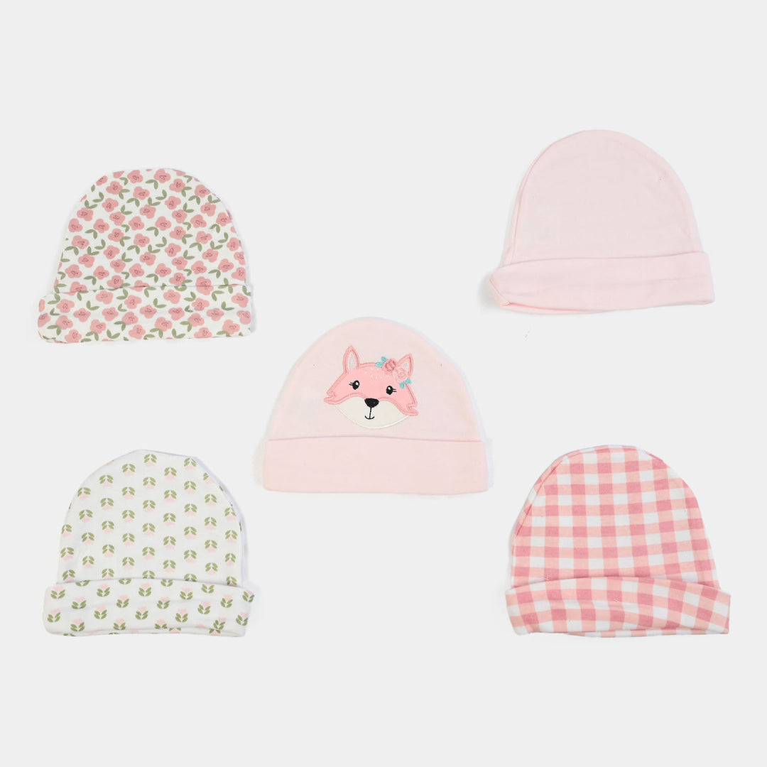Pack OF 5 Baby Cap/Hat Set