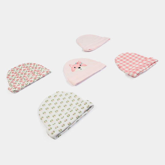 Pack OF 5 Baby Cap/Hat Set