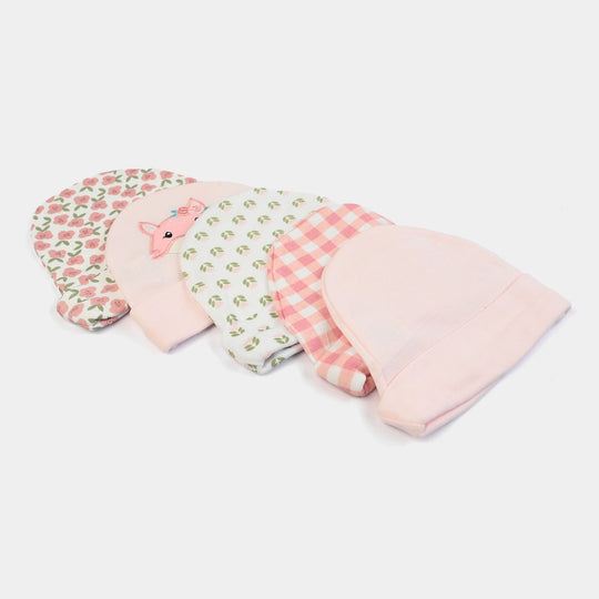 Pack OF 5 Baby Cap/Hat Set