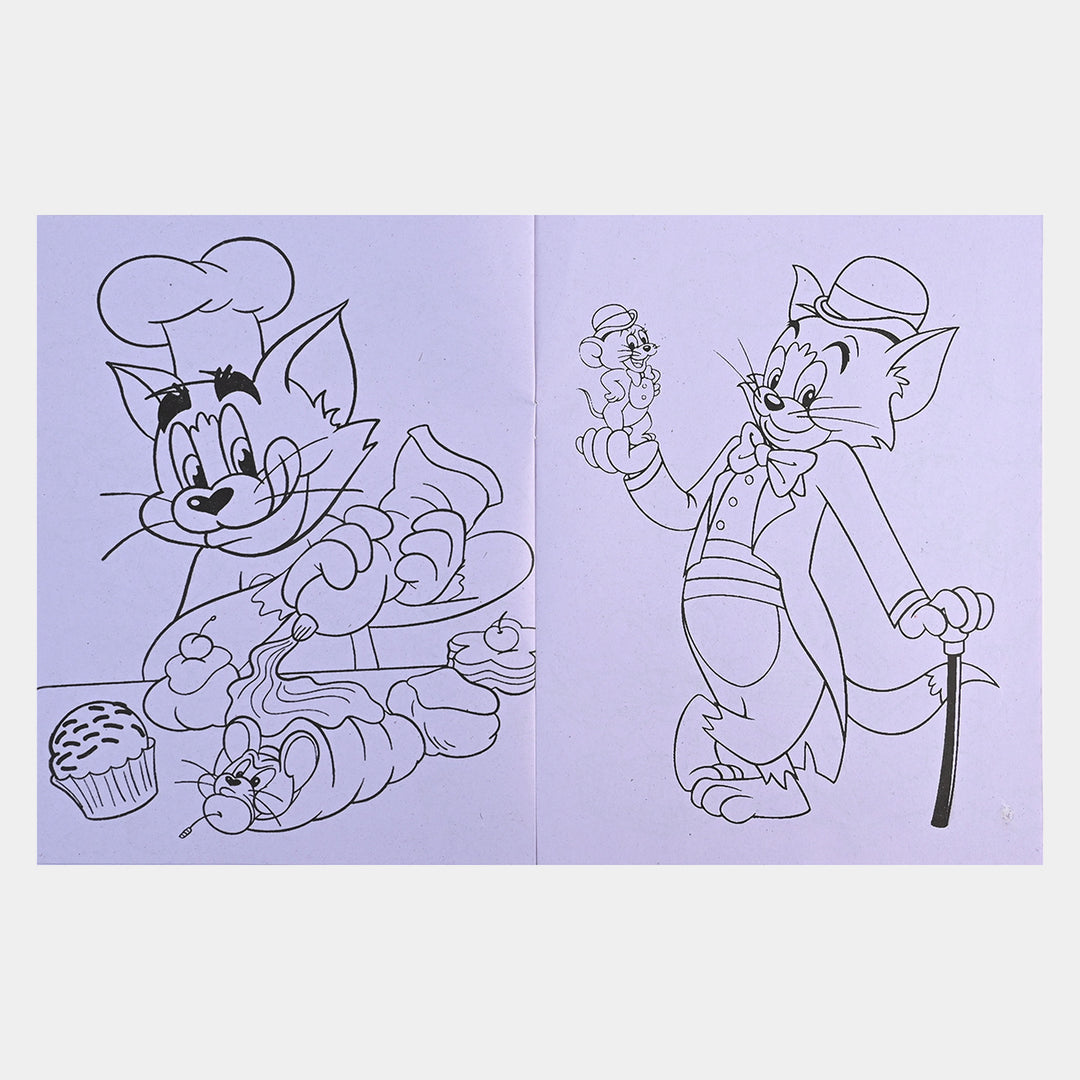 Character Activity Coloring Book with Stickers for Kids