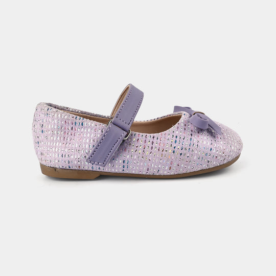 Girls Pumps 11-57-Purple