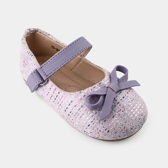 Girls Pumps 11-57-Purple