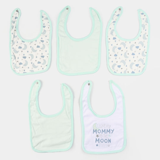 Baby Bib Pack OF 5PCs | 0M+