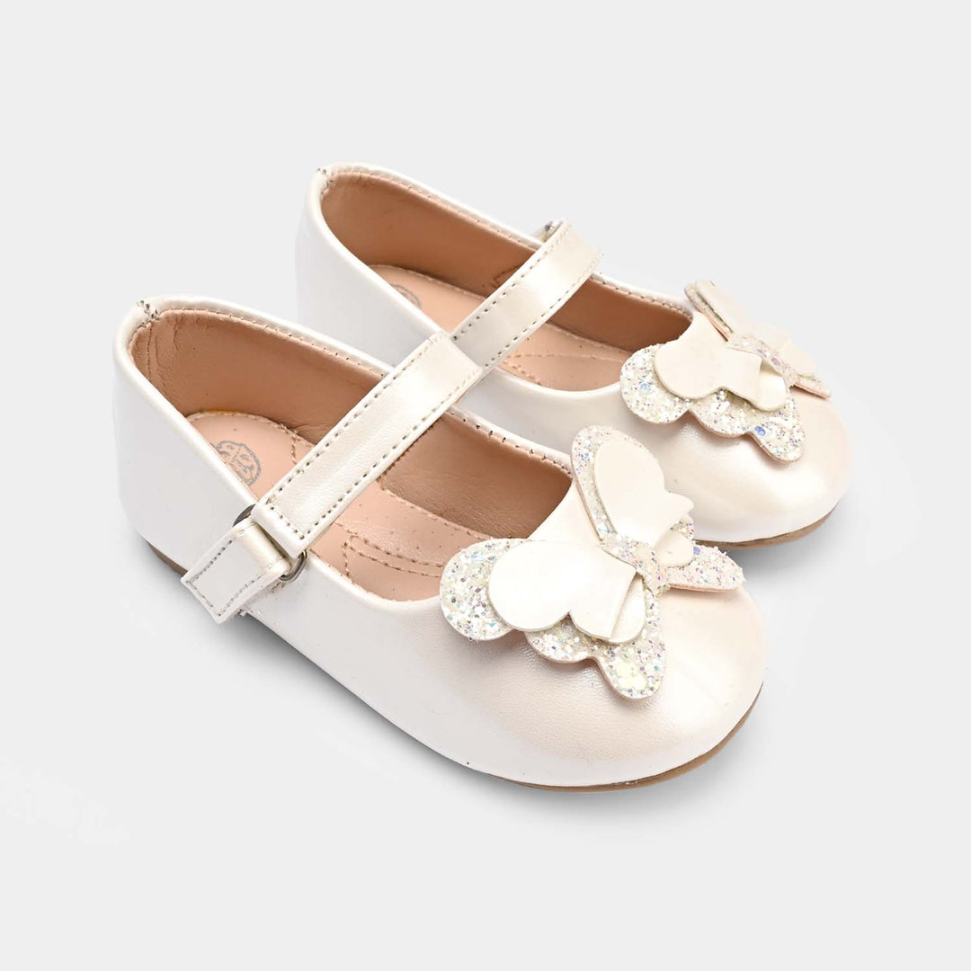 Girls Pumps 11-82-White